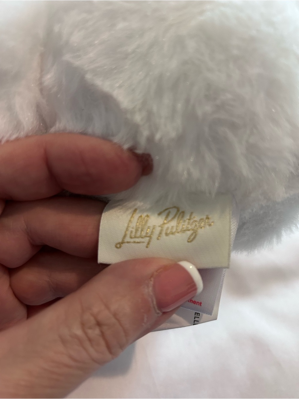 Lilly Pulitzer Plush Bunny in Lilly Garden Print - Picture 6 of 7